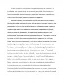 La musique / Dissertation