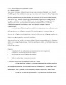 Exemple d'objectif SMART