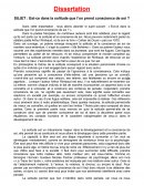 Est-ce dans la solitude que l’on prend conscience de soi ?