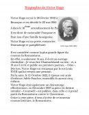 Biographie Victor Hugo