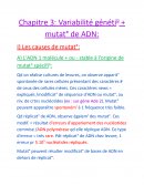 Variabilité génétique