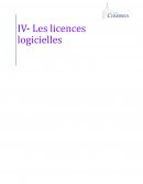 Les licences logicielles