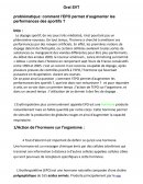 Oral SVT sur le dopage des sportif