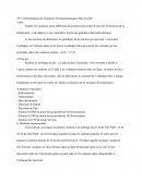 Détermination de Grandeurs Thermodynamiques Pile Zn/Zn2+