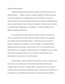 Analyse de pratique / Infirmiere en EHPAD