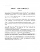 Projet professionnel assistante sociale