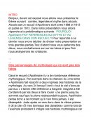 Contes, légendes et mythes dans Alcools