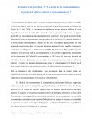 Contrat de consommation : Le droit de la consommation protège-t-il efficacement le consommateur ?