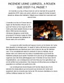 Revue de presse / Incendie usine Lubrizol