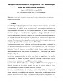 Perception des consommateurs de la génération Z sur le marketing en temps réel dans le domaine alimentaire.