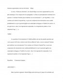 Structure argumentative du texte de Gérard Mégie : profession chercheur