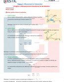 Méca Physique: Mouvement et deuxième loi de Newton