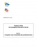 Accompagnant Educatif et Social / Rapport