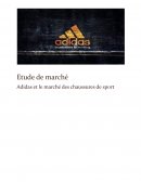 Etude de marche :Adidas et le marché des chaussures de sport