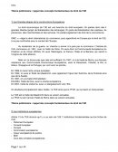 Les Grandes étapes de la constructions Européenne