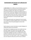 Discours de vautrin : Le Père Goriot/ Honoré de Balzac