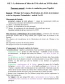 Olympe de Gouges, Déclaration des droits de la femme et de la citoyenne Préambule + article I et II
