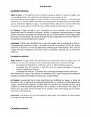 Droit du travail cas pratique : le « principe de faveur ».