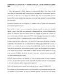 Commentaire de l'arrêt du 5 juillet 2018