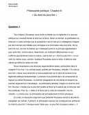 Du contrat social, livre 1 chapitre 3 Rousseau