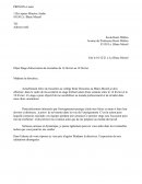 Candidature : Stage d'observation de troisième