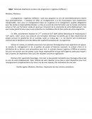 Lettre de motivation programme ingénieur d'affaires