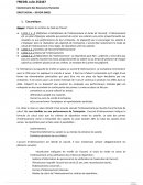 Droit social / Gestionnaire des Ressources Humaines devoir