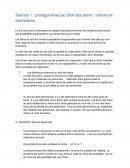 Cours de droit des biens