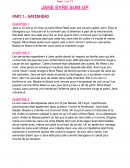 Jane Eyre résumé par chapitre