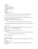 Rapport : Loi géométrique