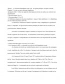 La Troisième République avant 1914 / un régime politique, un empire colonial : La mise en œuvre du projet républicain