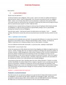 Droit constitutionnel /La personnalité juridique