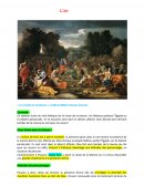 « La récolte de la Manne », Nicolas Poussin