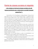 Une analyse en terme de classes sociales est- elle toujours pertinente pour comprendre la société française aujourd'hui ?