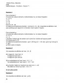 Maths : les fonctions