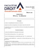 Civil droit de la famille / Le divorce