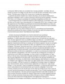 Etude critique de document géopolitique