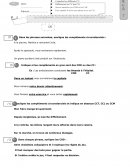 Évaluation sur les compléments circonstanciels