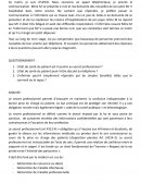 Analyse de pratique professionnel