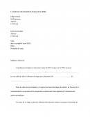 CV BTS / poste d’assistante de gestion