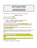 Actualités juridiques