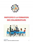 Participer à la formation des collaborateurs