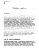 Médiations éducatives : «Art et corps » et « Jeux de société »