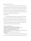 Exemple d'étude de marché