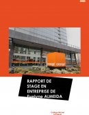 Rapport stage Orange