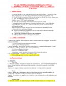 Les thérapheutiques pédiatriques