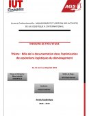 Rôle de la documentation dans l’optimisation des opérations logistiques du déménagement