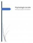 Psychologie sociale Stéréotypes, préjugés, discriminations