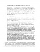 Méthode de l’explication de texte