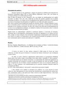 Bibliographie commenté ARC